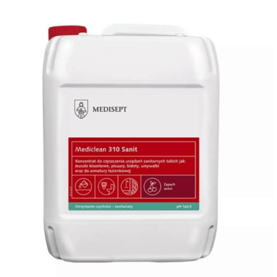 Mediclean 310 Sanit - preparat do mycia powierzchni sanitarnych - 5 Litrów MEDISEPT