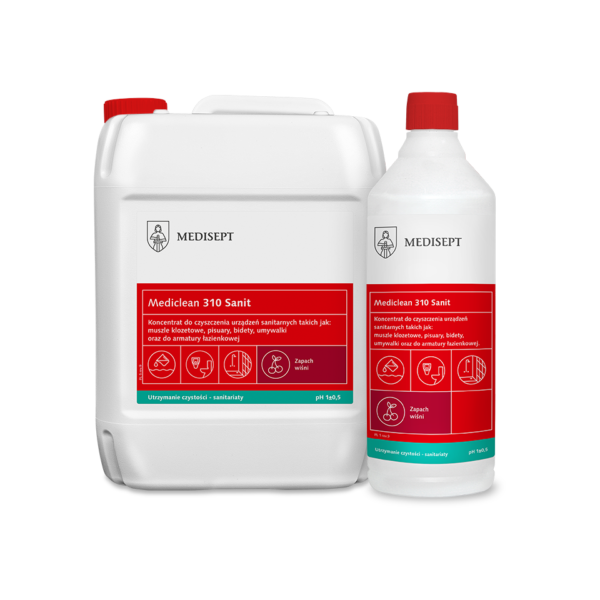 Mediclean 310 Sanit – Preparat do mycia powierzchni sanitarnych