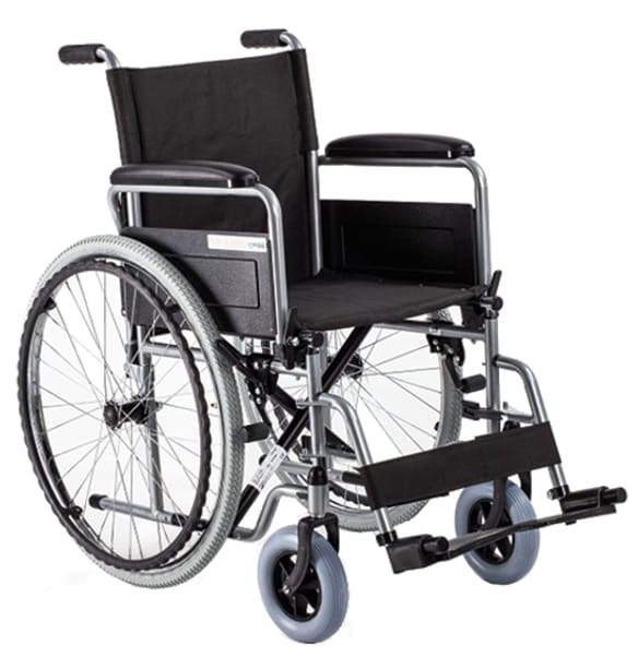 Wózek inwalidzki stalowy BASIC – Timago