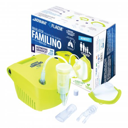 Inhalator pneumatyczno-tłokowy NOVAMA Familino by Flaem