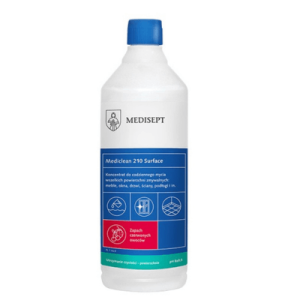Mediclean 210 Surface - preparat do codziennego mycia powierzchni - 1 Litr, czerwone owoce MEDISEPT