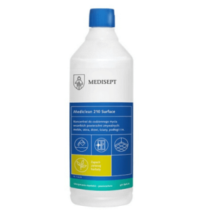 Mediclean 210 Surface - preparat do codziennego mycia powierzchni - 1 Litr, ZIELONA HERBATA MEDISEPT