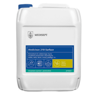 Mediclean 210 Surface - preparat do codziennego mycia powierzchni - 5 LITRÓW, ZIELONA HERBATA MEDISEPT