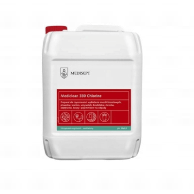 Mediclean 330 Chlorine - preparat do czyszczenia i wybielania - 5 Litrów MEDISEPT
