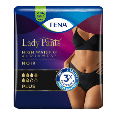 tena-lady-pants-plus-noir majtki chłonne dla kobiet