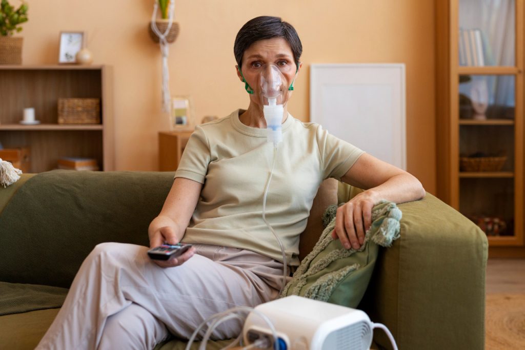 Urządzenie CPAP wspomagające oddychanie