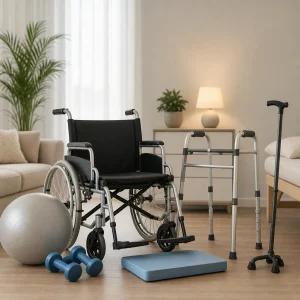 Sprzęt rehabilitacyjny lublin – co warto kupić do ćwiczeń i opieki w domu