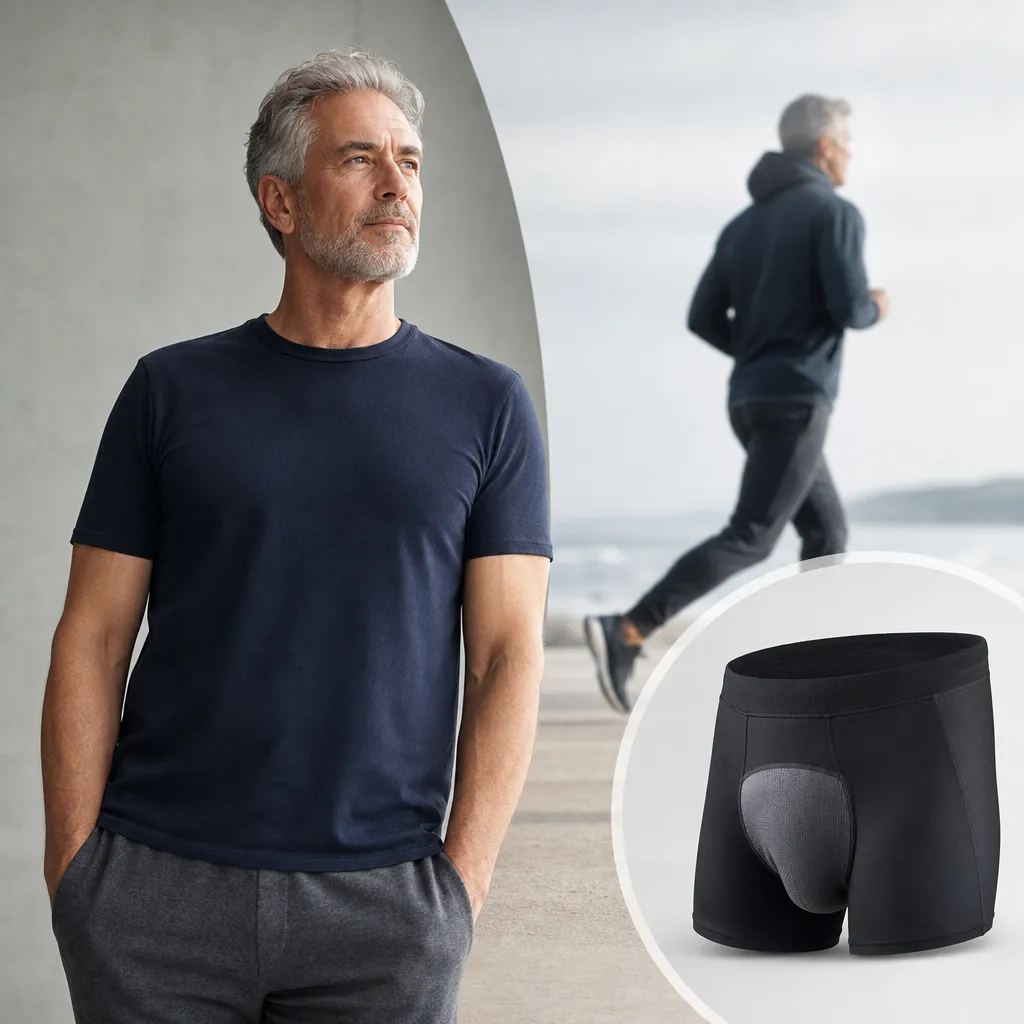 Seni men pants – dyskretna ochrona dla aktywnych mężczyzn