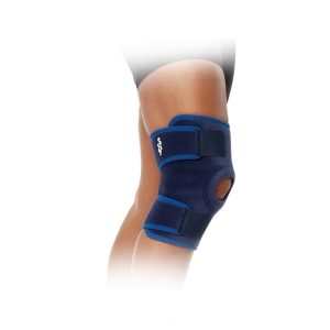 Neoprenowy stabilizator kolana Nexus 885 z otworem na rzepkę – regulowana orteza